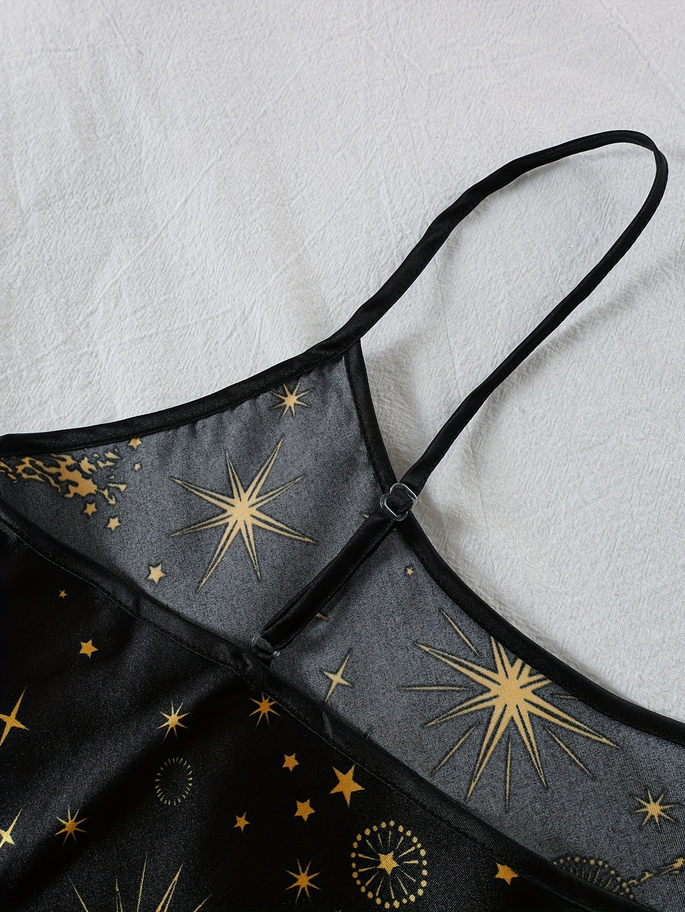 Wholesale European and American Style Imitation Silk Nightgown Black Homewear Four-Piece Set Fashionable Comfortable Lace Trim Pajama Set for Women
