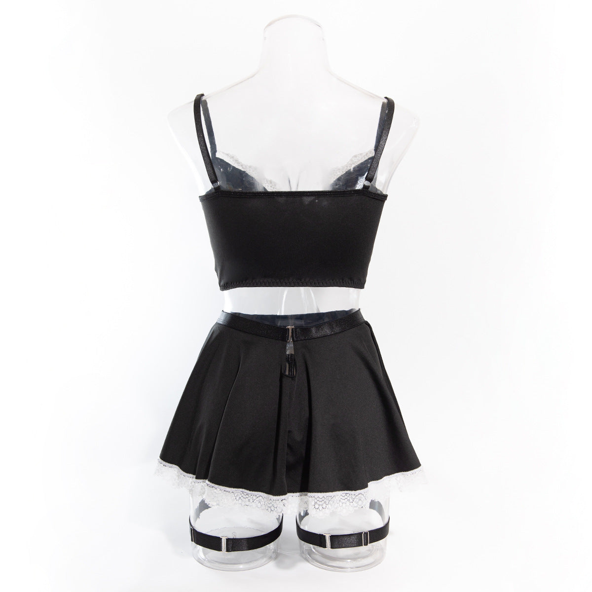 Sexy Strap Temptation Maid Costume, Cosplay Uniform Set