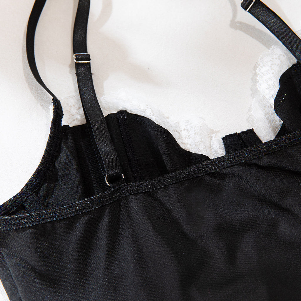 Sexy Strap Temptation Maid Costume, Cosplay Uniform Set