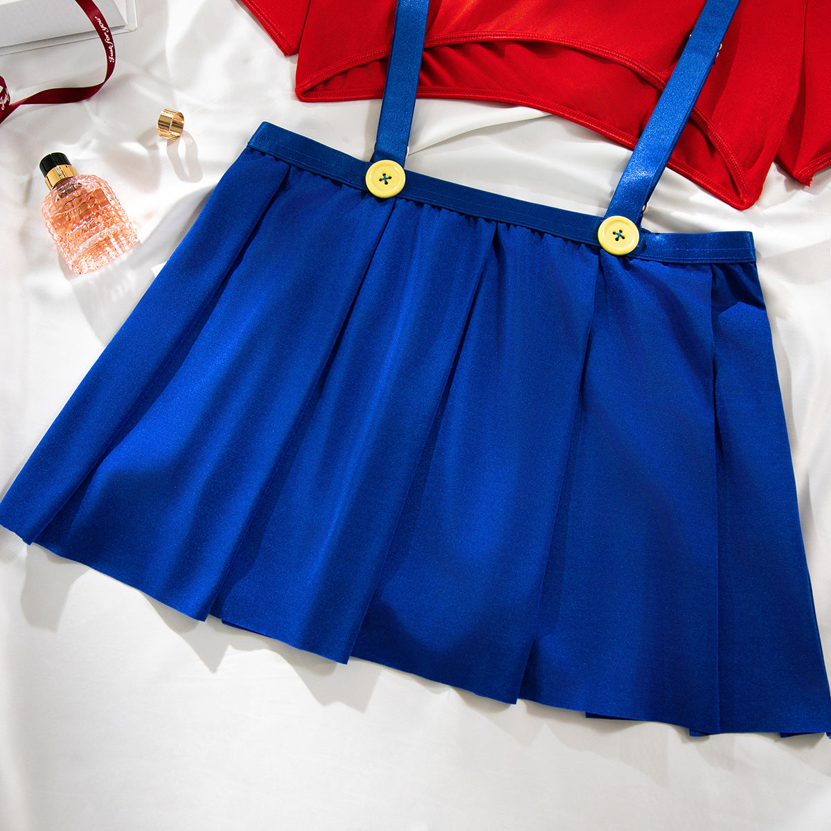 Sexy Party Uniform, Costume Play Passionate Temptation Strap Lingerie Set,Cosplay