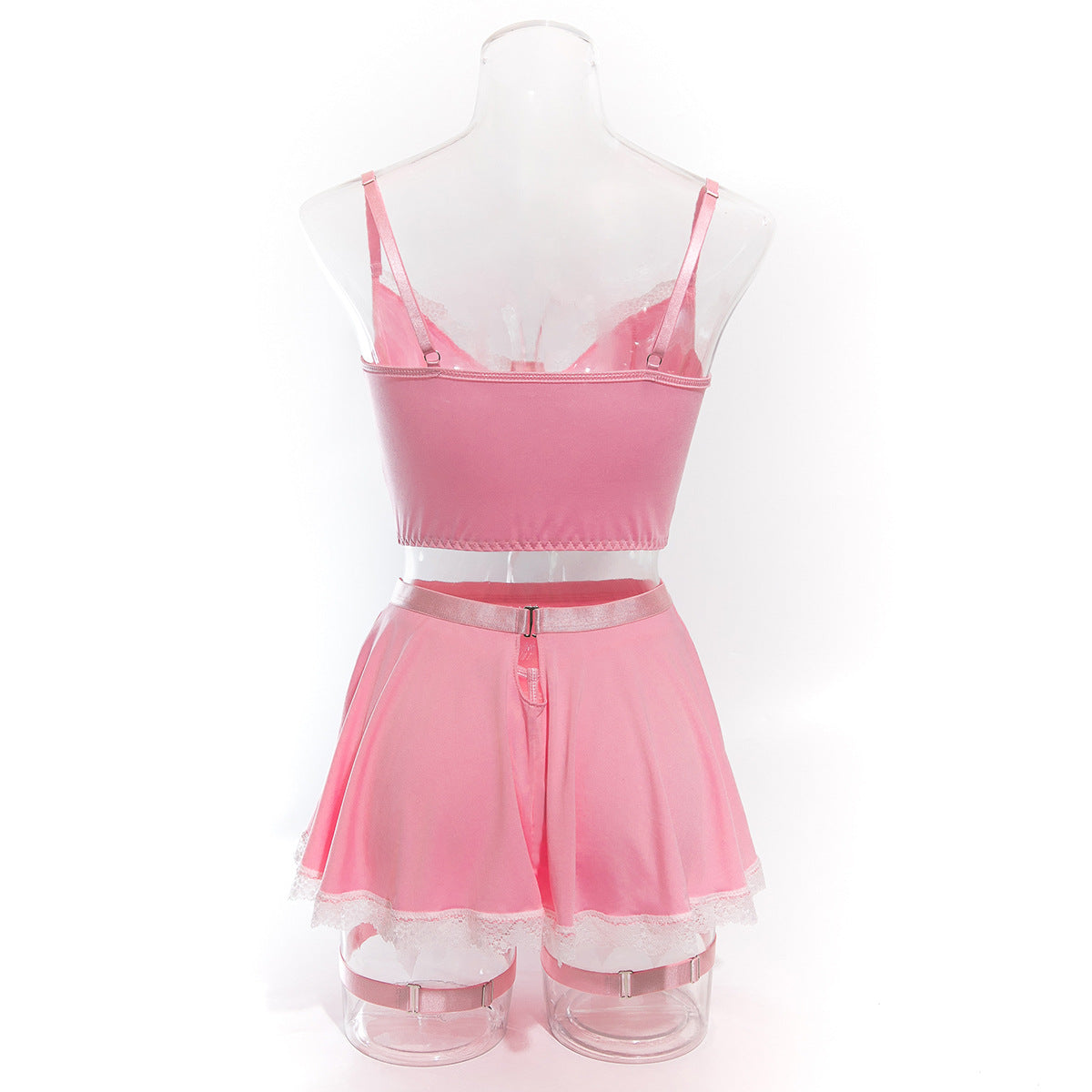 Sexy Strap Temptation Maid Costume, Cosplay Uniform Set