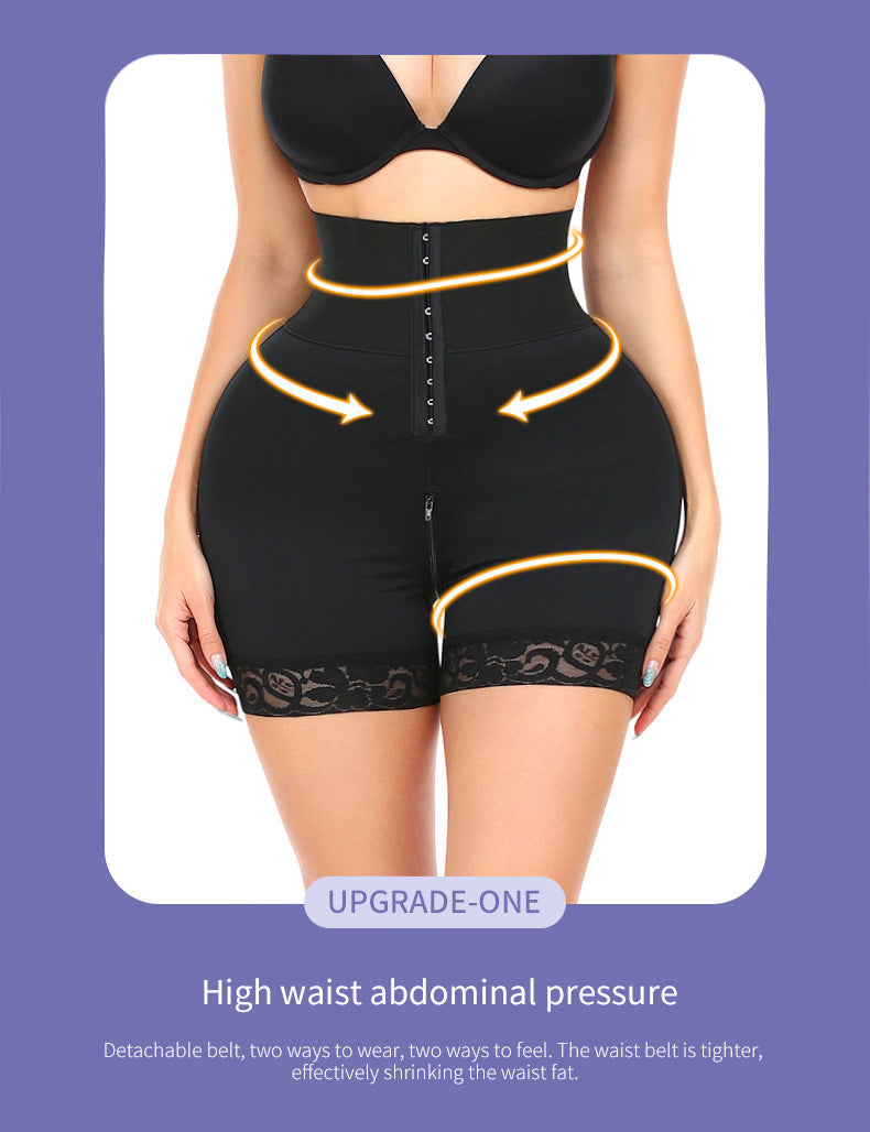 Women's Plus Size High Waist Shaping Pants, Body Shaping Sports Tummy Control Pants, Tight Waist Lifting Pants S-XXXL