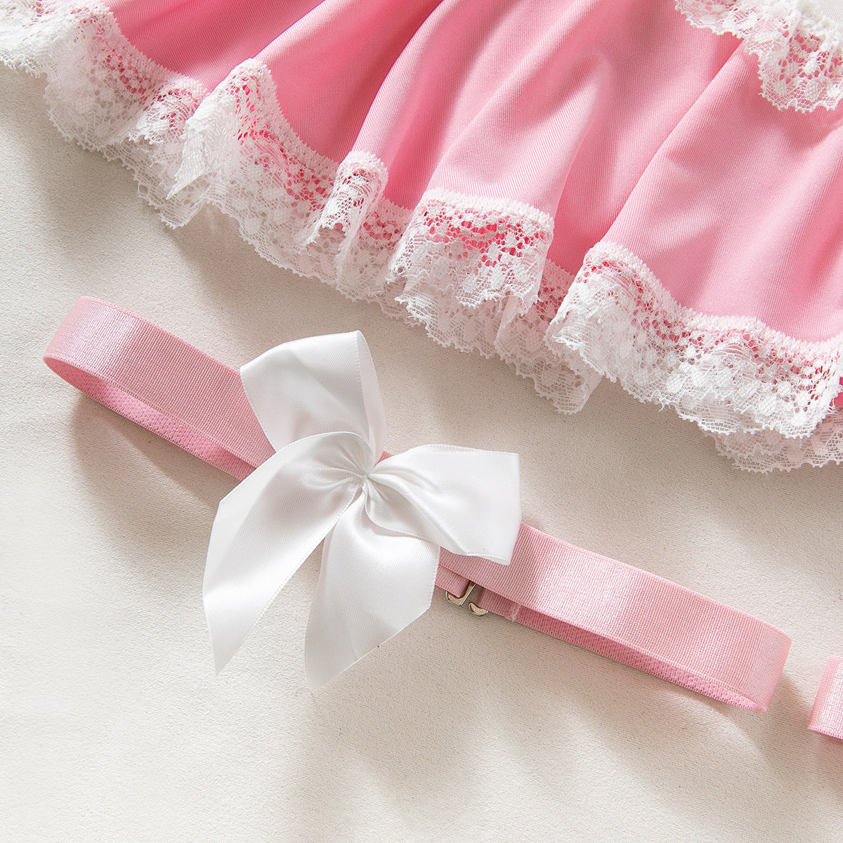 Sexy Strap Temptation Maid Costume, Cosplay Uniform Set