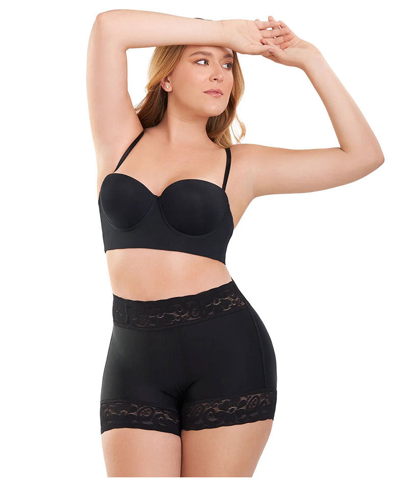 Women's Waist Cincher Butt Lifter Tummy Control Pants, Tight-Fitting Hip Lift High-Waist Shaping Shorts
