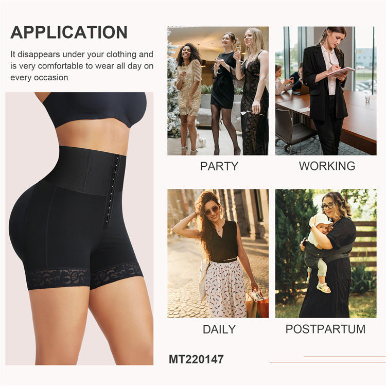 Women's Plus Size High Waist Shaping Pants, Body Shaping Sports Tummy Control Pants, Tight Waist Lifting Pants S-XXXL
